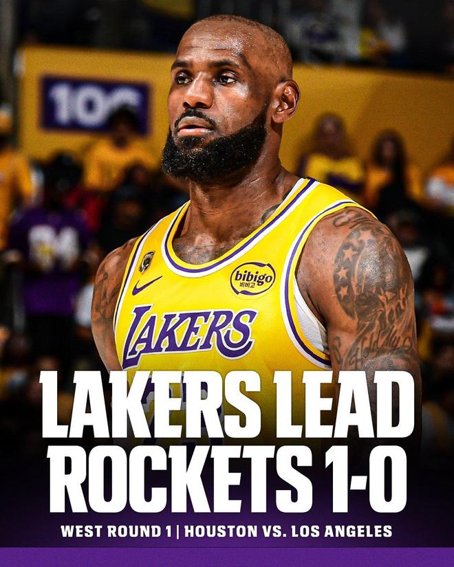 詹姆斯创历史三纪录！湖人掀翻火箭迎开门红